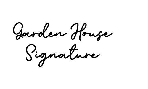 Garden House Signature Font