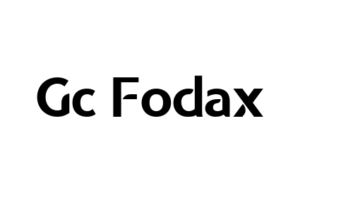 Gc Fodax Font