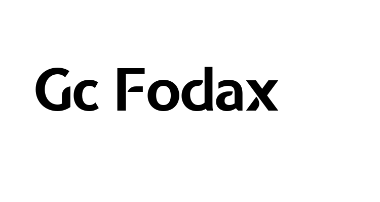 Gc Fodax Font