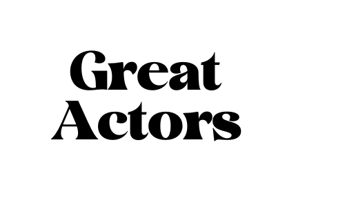 Great Actors Font
