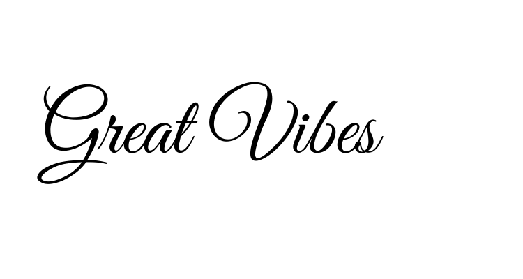 Great Vibes Font