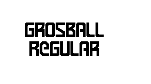 Grosball Regular
