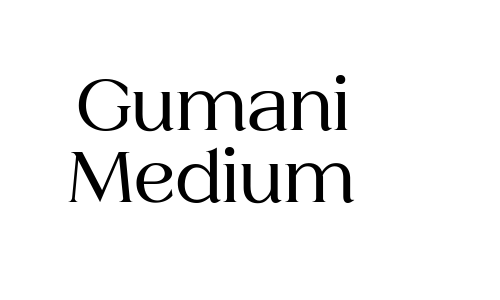 Gumani Medium Font