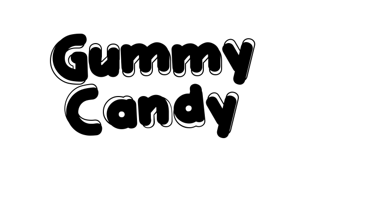 Gummy Candy Font