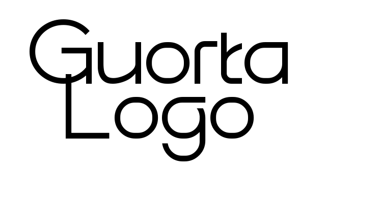 Guorta Logo Font