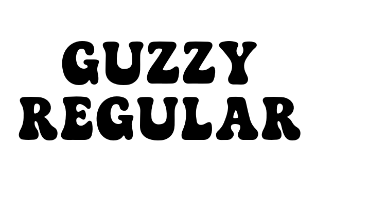 Guzzy Regular Font
