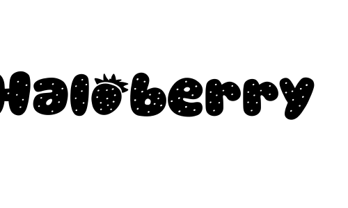 Haloberry Font