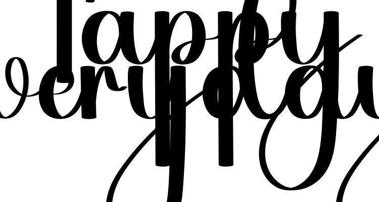 Happy Everyday Font