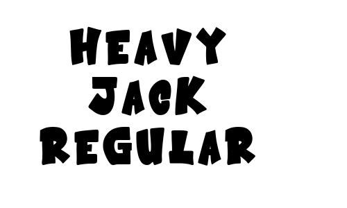 Heavy Jack Regular Font