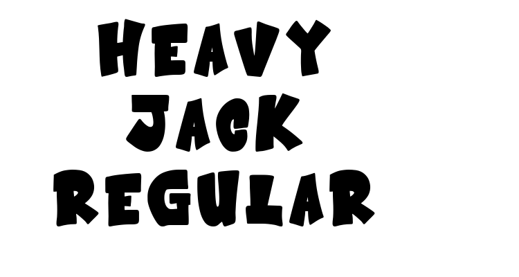 Heavy Jack Regular Font