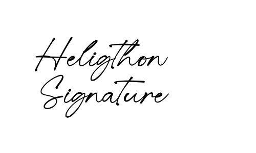 Heligthon Signature Font