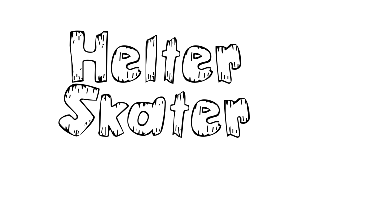 Helter Skater Font
