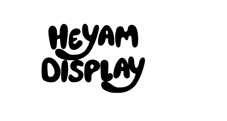 Heyam Display Font