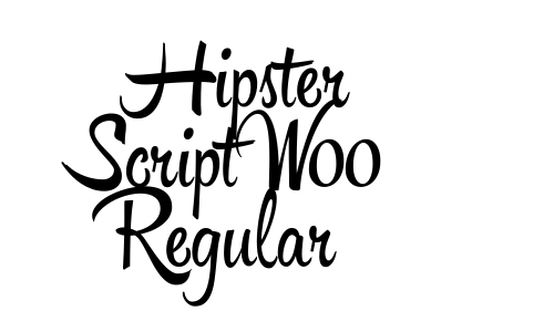 Hipster Script W00 Regular Font