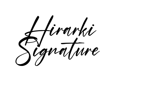 Hirarki Signature Font