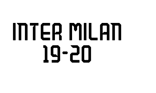 Inter Milan 19-20 Font