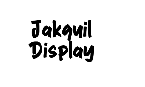 Jakquil Display Font