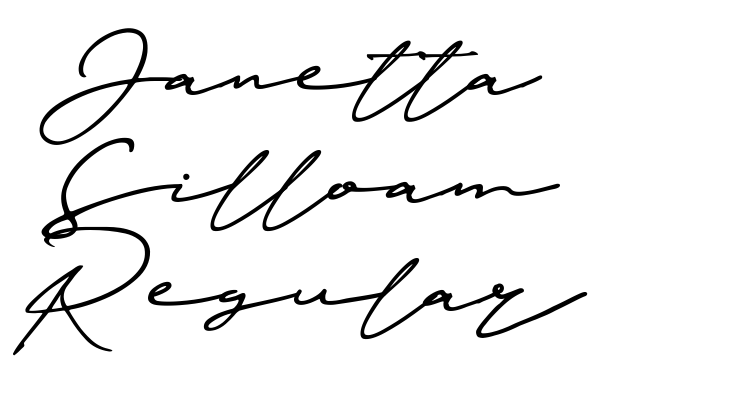 Janetta Silloam Regular Font