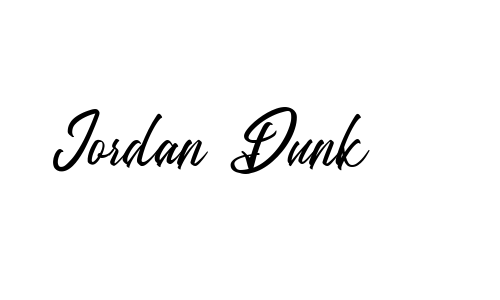 Jordan Dunk Font