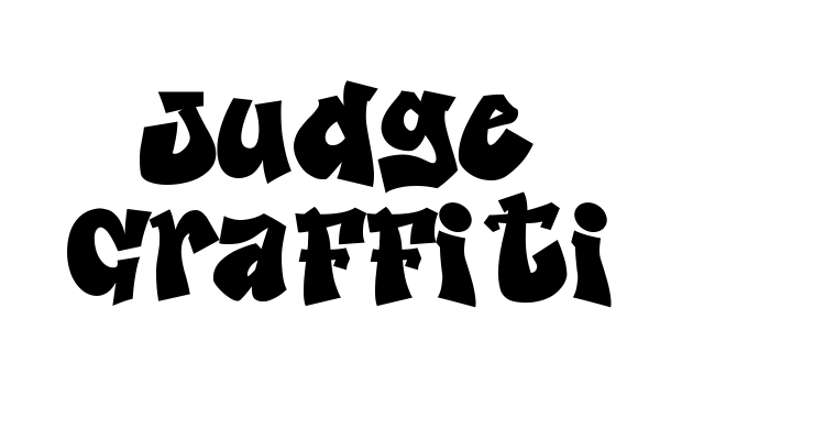 Judge Graffiti Font