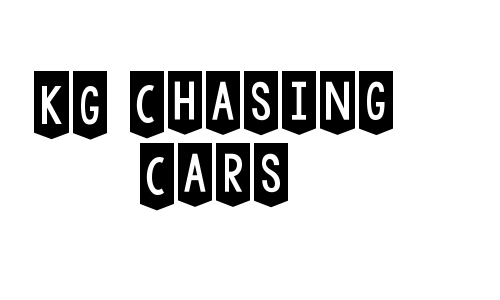 KG Chasing Cars Font