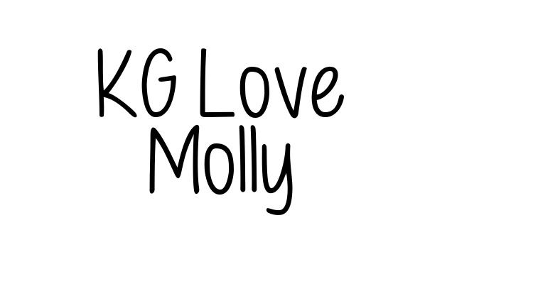 KG Love Molly Font