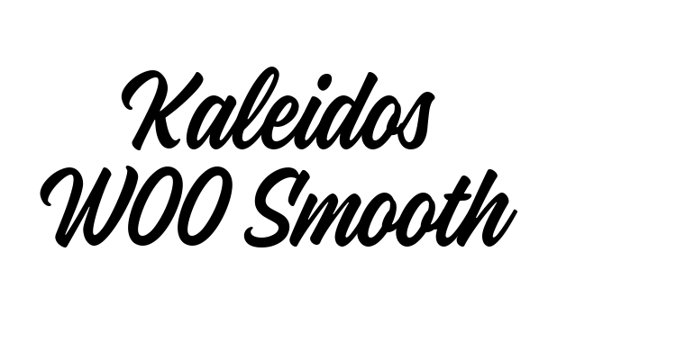 Kaleidos W00 Smooth Font
