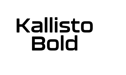 Kallisto Bold Font