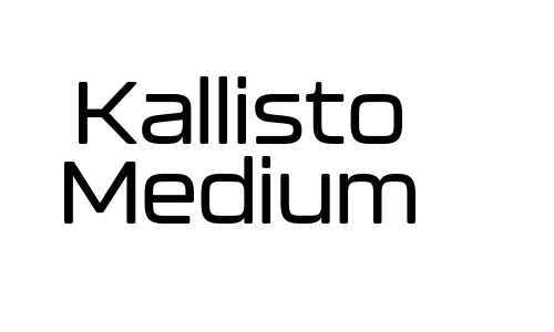 Kallisto Medium Font