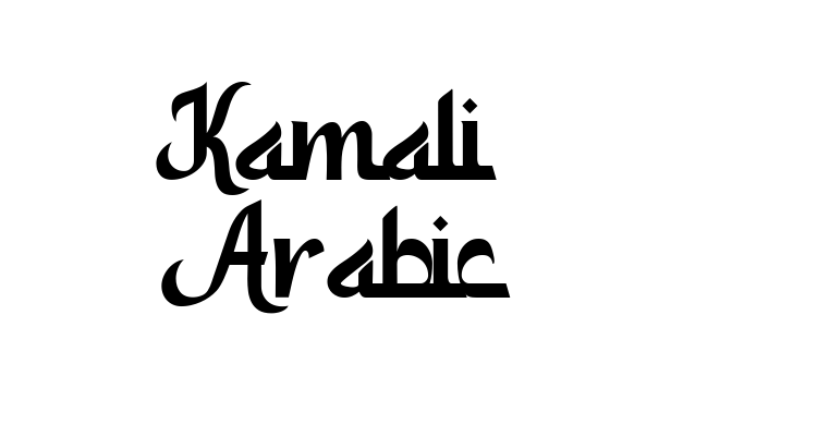 Kamali Arabic Font