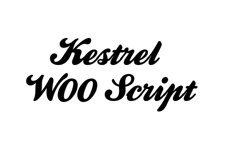 Kestrel W00 Script Font
