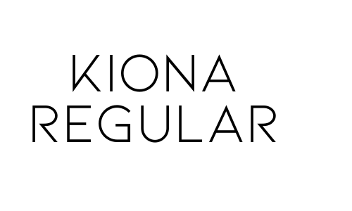 Kiona Regular Font