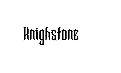 Knighstone Font