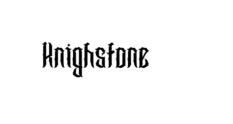 Knighstone Font