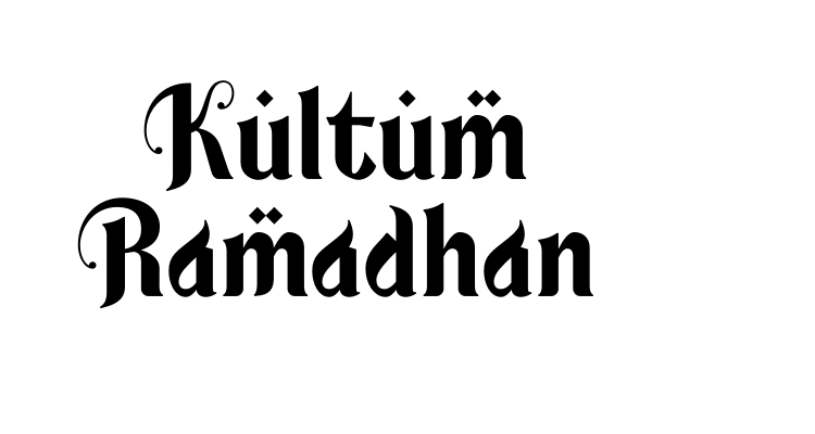 Kultum Ramadhan Font