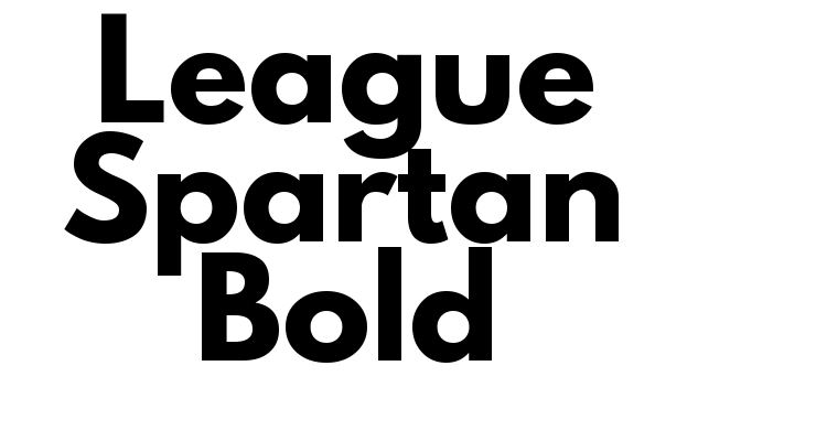 League Spartan Bold Font
