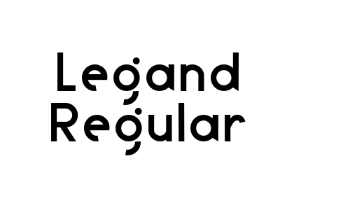 Legand Regular Font
