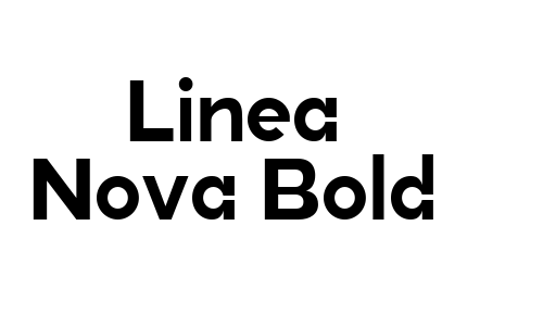 Linea Nova Bold Font
