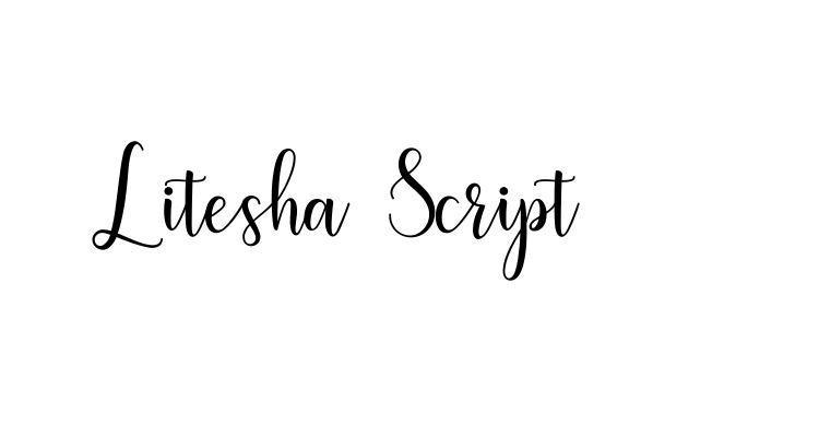 Litesha Script Font