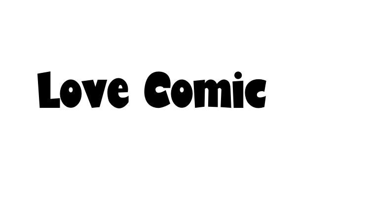 Love Comic Font