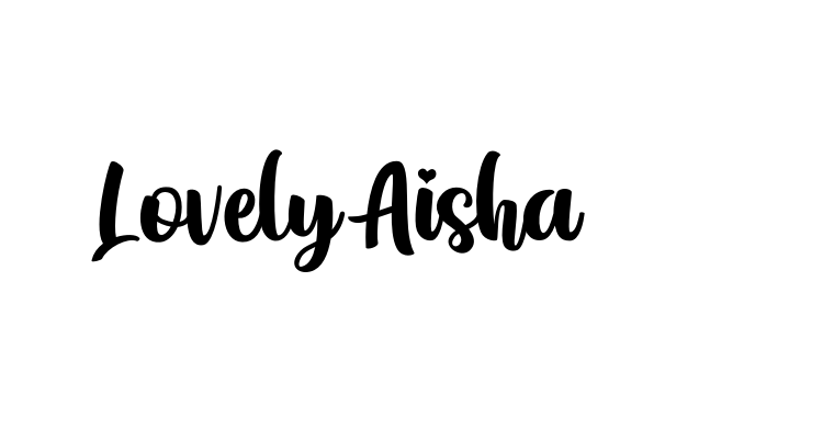 Lovely Aisha Font