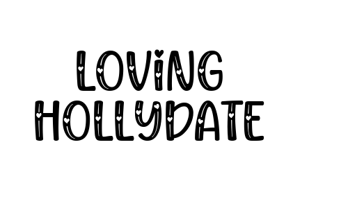 Loving Hollydate Font