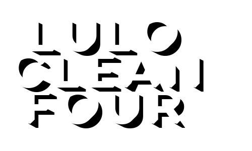 Lulo Clean Four Font