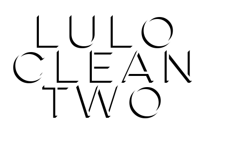 Lulo Clean Two Font