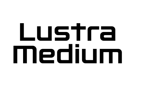 Lustra Medium Font