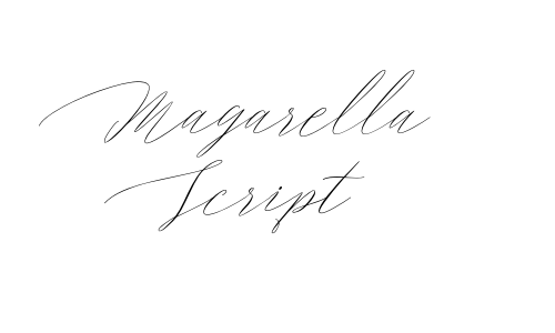 Magarella Script Font