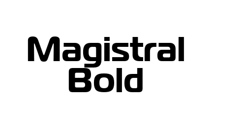 Magistral Bold
