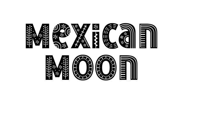 Mexican Moon Font
