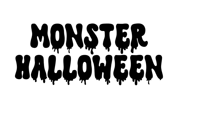 Monster Halloween Font
