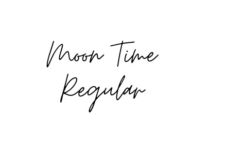 Moon Time Regular Font